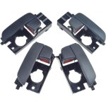 4 pi�ces poign�e de porte int�rieure avant arri�re gauche droite adapt�e for hyundai accent 1. 6l 2006 ...