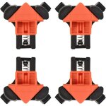 4 pi�ces, presses d?angles, serre joint angle, pinces � angle droit, pour construire des caisses en bois, ...