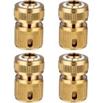 4 pièce raccords rapide tuyau d'arrosage en laiton, rapide raccord connecteurs pour tuyau d?arrosage ... 4 pièce raccords rapide tuyau d'arrosage en laiton, rapide raccord connecteurs pour tuyau d?arrosage ...
