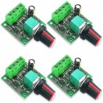 4 pi�ces r�gulateur de vitesse pwm, 1. 8v 3v 5v 6v 12v 2a 1803bk contrleur de vitesse de moteur � courant ...