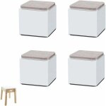 4 pi�ces rehausseurs de meubles, rehausseur pieds de lit, rehausseurs de lit, rehausseur de meubles en ...
