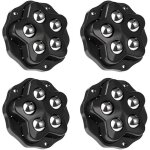 4 pi�ces roulettes pivotantes auto - adh�sives, capacit� 300kg, avec adh�sif et vis, petite roulettes ...