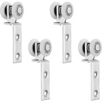 4 pi�ces roulette porte coulissante glissement fluide roulette porte coulissante placard forte capacit� ...