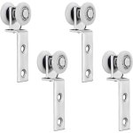 4 pi�ces roulette porte coulissante glissement fluide roulette porte coulissante placard forte capacit� ...