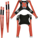 4 pi�ces sangle de levage demenagement, syst�me de levage et de d�placement de 2 personnes, r�glable ...