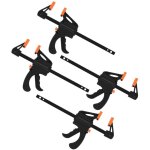 4 pièces serres - joints à une main, pince à barre à cliquet, rapide à cliquet à libération, clamp barre ... 4 pièces serres - joints à une main, pince à barre à cliquet, rapide à cliquet à libération, clamp barre ...