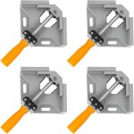 4 pi�ces serre joint menuisier 90 degr�s, serre joint angle, pince de serres - joints m�choire pivotante ...