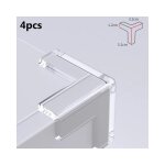 Fitags - 4 pièces silicone coin protecteur pour enfants bébé table de sécurité bord protection couverture ... Fitags - 4 pièces silicone coin protecteur pour enfants bébé table de sécurité bord protection couverture ...