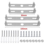 4 pi�ces support de fixation plafonnier 90mm / 105mm luminaires support de plaque de plafond plaques ...