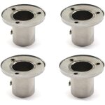 4 pices supports de tringle  penderie pour tube de 22mm prise