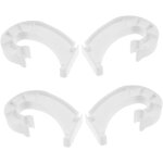 4 pices support de tringle  vtements forme de j lot de supports robustes pour armoires rangement pour ...