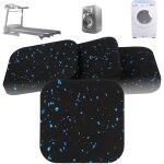 4 pi�ces de tapis de machine � laver, tapis de course en caoutchouc absorbant les chocs, tapis absorbant ...