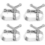 4 pi�ces tendeur bache piscine, zijang aluminium tendeur cable, couverture de piscine avec tendeur grillage, ...