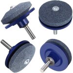 4 pi�ce tondeuse � gazon aff�teur de lame pour le pouvoir perceuse � main percer outil de jardin - bleu ...