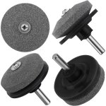4 pi�ce tondeuse � gazon aff�teur de lame pour le pouvoir perceuse � main percer outil de jardin - noir ...