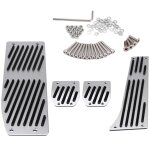 4 pices voiture transmission manuelle embrayage frein repose - pied pdale pad pour 1 3 5 7 x1 srie ...