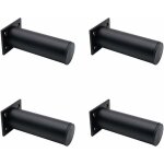 4 pieds de meubles réglables noir mat , en alliage d'aluminium 30x120 mm, pieds de meuble tv pour table ... 4 pieds de meubles réglables noir mat , en alliage d'aluminium 30x120 mm, pieds de meuble tv pour table ...