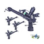 Suinga - lot de 4 arroseur agricole 1 1 / 2'' top. angle d'irrigation rglable. porte 12  30m. arroseur ...