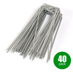 40 attaches galvanis�es, 150 cm de long et 40 cm de large, fil d'acier de 2, 5 mm