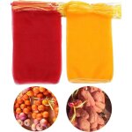 40 pcs sacs  pommes de terre polyvalents sacs d'oignon raschel trs rsistant  la dchirure avec cordon ...