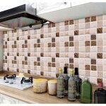 40 pi�ces de d�coration de carreaux cr�atifs en mosa�que tridimensionnelle � film lumineux msc074