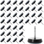 40 pi�ces patins pour chaises 19mm en t�flon patins pour meubles ronde patin chaise a clouer prot�ger ...