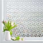 40 x 200cm fenetre electrostatique film occultant anti uv anti regard pour bureau maison salle de bain ...