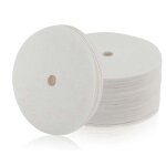 400 filtres � caf� percolateur non blanchis, filtre en papier jetable de 3, 75 pouces, disque blanc