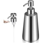 400 ml distributeur de savon liquide 304 bouteille de dsinfectant pour les mains en acier inoxydable ...