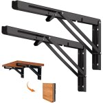 400 mm Équerre pliante Étagère, 2pièces support etagere pliabl, lourde support console pliable en métal ... 400 mm Équerre pliante Étagère, 2pièces support etagere pliabl, lourde support console pliable en métal ...
