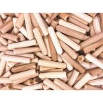400 pcs de cheville bois 8 mm x 40 mm - goujon bois de htre massif idal pour fraise  bois - convient ...