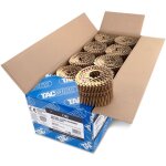 4000 clous en rouleau extra galvaniss  tte plate de type 2, 8 / 75 mm