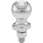 40098 boule d'attelage chrome pour vtt, utv, tracteur de pelouse, 0, 9 kg, diamtre de 5, 1 cm, tige ...