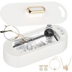 400ml appareil  ultrasons, nettoyeur ultrasons avec 3 modes de nettoyage, ultrasonic cleaner lunettes ...