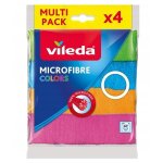 4023103192577 chiffon de nettoyage microfibre, polyamide, polyester multicolore 4 pièce(s) - vileda 4023103192577 chiffon de nettoyage microfibre, polyamide, polyester multicolore 4 pièce(s) - vileda