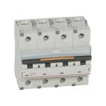 Disjoncteur dx 25ka arrive haute et dpart bas  vis 4 ples 400v 100a courbe c 6 modules legrand 409802 ...