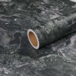 40cm x 2m papier peint adhesif mural gris matte effet b�ton autocollant epais sticker imperm�able vinyle ...