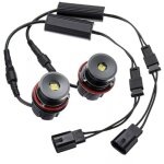Forehill - 40w angel eye phare pour bmw e87 e39 e60 e61 e63 e65 e66 e83 e53