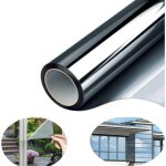 (40x200cm)fenêtre anti regard film miroir sans tain anti uv film de protection solaire film auto - adhésif ... (40x200cm)fenêtre anti regard film miroir sans tain anti uv film de protection solaire film auto - adhésif ...