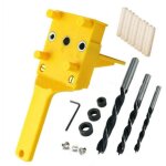 41 pcs gabarits de perage cheville gabarit de percage tourillon kit gabarait de goujon menuiserie  ...