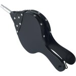 43, 2 x 19, 1 cm soufflet en bois, manuel air blower pour barbecue, chemin�e et le camping - noir - ahlsen ...