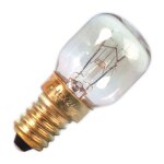 432110 ampoule four 300�c 240v 15w e14 transparente t22 - calex