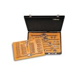 Beta - 447 / c70 assortiment de tarauds et filières en acier hss à pas grossier et fin - 70 Beta - 447 / c70 assortiment de tarauds et filières en acier hss à pas grossier et fin - 70