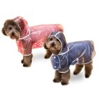 Mediawave store - 4494 impermable pour chien et chat de petite taille avec capuche couleur: rose - taille: ...