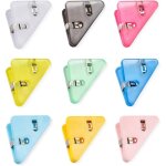 45 pi�ces pince � document trombones triangulaires clips de protection des coins en papier clips de coin ...