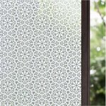 45 x 200 cm film fen�tre anti regard electrostatique adh�sif occultant intimit� film vitrage verre d�poli ...