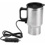 450ml 12v voiture �lectrique bouilloire mug isol� chauffe - voiture thermos en acier inoxydable pour ...