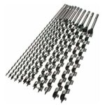 460mm 6 - 28mm hex shank point brad point foret tarire foret spirale bois outil de forage - 16mm,