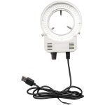 48 led microscope industriel camra source lumineuse anneau lampe illuminateur luminosit rglable interface ...