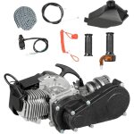 49 cc moteur 2 temps pull start moteur, mini moteur avec r�servoir � essence, cha�ne engine motor kit ...
